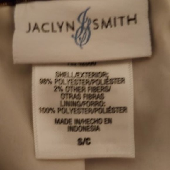 VINTAGE JACLYN SMITH 3 PC SKIRT SUIT SET SIZE SMALL NWT - Picture 13 of 14